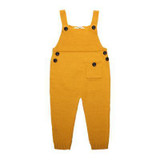 Newborn Baby Boys Girls Overalls 2018 New Autumn Solid Casual Regular High Waist Pants For 1-5T Baby Boys Girls Overalls 5ov003