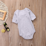 Newborn Baby boys girls letter Bodysuits onesie Infant Babies Boy Girl Cute Cotton Bodysuit one-pieces Outfits Kids Clothing