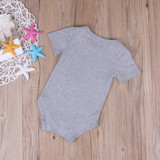 Newborn Baby boys girls letter Bodysuits onesie Infant Babies Boy Girl Cute Cotton Bodysuit one-pieces Outfits Kids Clothing