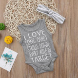 Newborn Baby Boys Girls Infant Romper Jumpsuit Playsuit +Bow Headband 2Pcs Clothes Outfits