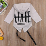 Newborn Baby Boy Autumn Clothes Baby Boy Kids Hooded Jacket Hoodies Coats Outwear Age 0-24M