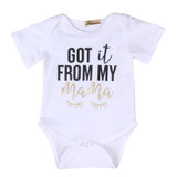 Newborn Baby Bodysuit Cotton Short Sleeve Bodysuit Infant Boy Girl Jumpsuit Kids Clothes Outfit