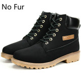 ROXDIA PU Leather Men Boots Spring Autumn And Winter Man Shoes Ankle Boot Men's Snow Shoe Work Flats Plus Size 39-46 RXM560