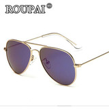 ROUPAI Brand 2017 New Fashion Kids Polarized Sunglasses Boys Girls Kids Baby Child Cool Aviator Sun Glasses Infant oculos