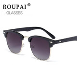 Roupai Semi-Rimless Men's Sunglasses Sport Sun Glasses Driving Glasses oculos de sol masculino Eyewear Accessories For Men/women Roupai Semi-Rimless Men's Sunglasses Sport Sun Glasses Driving Glasses oculos de sol masculino Eyewear Accessories For Men/women