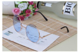 round sunglasses men women party transparent glasses alloy frames 2017 retro vintage brand eyewear lunette de soleil femme gafas