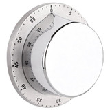 Round Stainless Steel Kitchen Timer Magnetic Cooking Alarm Clock Reminder Multifunctional Timer Kitchen Gadget