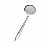 Round Network Stainless Steel Colander Spoon Filter Oil Filter Grid Scoop