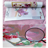 Round crystal Cross Stitch picture Diamond Embroidery flower and plant home decor Diamond painting moasic floral picture pastes