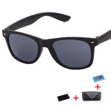 RoShari Vintage men Polarized sunglasses women brand designer Eyewear Classic Bright black Sun glasses men gafas oculos de sol