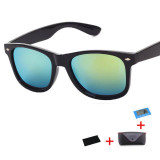 RoShari Vintage men Polarized sunglasses women brand designer Eyewear Classic Bright black Sun glasses men gafas oculos de sol