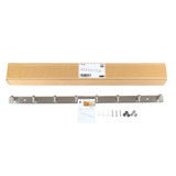 Stainless Steel Coat Hook, WEBI Heavy Duty Towel Rack Hanger Rail Bar, for Bedroom, Bathroom, Fitting Room, Laundry Room, Foyer, Hallway, Entryway, Brushed Finish, 8 Hooks, L-CF08