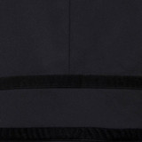 Rosetic Gothic Mermaid Lace-Up Black Trumpet Long Skirt Fashion Bandage Pleated Ruffles Elegant Women Party Sexy Slim Skirts