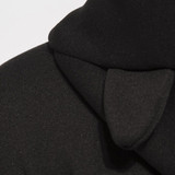 Rosetic Gothic Hoodie Women Black Autumn Letter Sweatshirts Boyfriend Style Loose Tops Fashion Casual Street Preppy Goth Hoodies