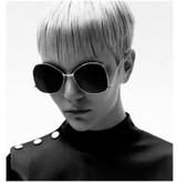 Rose Pink Mirror Round Sunglasses 2016 Brand Designer Women Sunglasses Fashion Contort Leg Sun Glasses Oversize Oculos R155