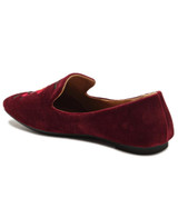 Rose Print Pumps - Red