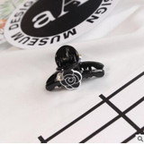 Rose Hair Crab Vintage T shape Hair Claws Clamp for Women Flower Hair Ornaments Girl Hairgrip Hair Clip High Quality Accessory