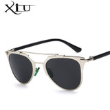 Rose Gold Mirror Sunglasses Steampunk Goggles Fashion Sunglasses Womens Brand Designer Sunglasses Gafas De Sol UV400