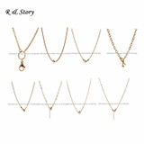 Rose Gold Floating Locket Chain, Rolo Chain, Floating Locket Chain, Locket Chain LFH_003