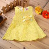 Rorychen Brand Baby Dresses Girls Princess Dress Flower Toddler Infant Newborn Baby Girls Party Wedding Dress Baby Lace Dress