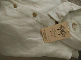 Ropa Camisa Natural cotton linen Women blouse white long-sleeve shirt Irregular female clothes spring 2017,#303-0172