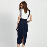Rompers Womens Jumpsuit 2017 New Fashionable Denim Playsuits Skinny Sexy Overalls Women With Strap Elegant Jumpsuit
