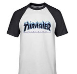 Kanbap1992 thrasher t Shirt Men women skateboards tee short sleeve skate tshirts tops hip hop tshirt homme man trasher t shirts
