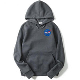 kalebo Autumn and winter new tide brand nasa series letters hedge hoody men and women fashion hoodys