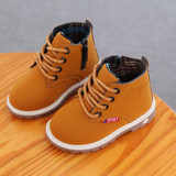 KAKABBYII Girls Boots Children Shoes New Boys Single Boots Europe Casual Shoes Fashion Martin Rubber Boots Baby Rain