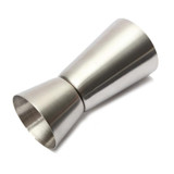 JUCESUPER New Arrival 20/40ml 2-End Jigger Shot Measure Cup Cocktail Drink Wine Shaker Stainless Bar Cocktail Metering Necessary