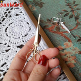 JU 16 Fairy Store 2016 Hot Selling  1PC Women Hairpin Scissors Pattern Hair Clip Hair Barrettes Apparel Accessories Headpiece