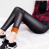 JUANBO Autumn Winter Fashion Warm Leggings Women Legency Workout Fitness Sportswear Velvet Legging Women's Penic Pant JUANBO
