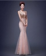 JSJ130J#Bridal Wedding party toast gown new spring summer fishtail dress 2018 wine long Lace bridesmaid dresses cheap wholesale