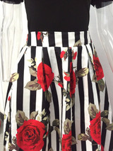 JRRY New Two Pieces Casual Women Maxi Dresses Short Sleeve Black Top Long Pattern Floral Dress Plus Size 6XL Vestidos