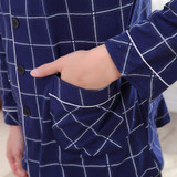 JRMISSLI Autumn 100% Cotton Long Sleeve Men Sleepwear Masculine Pyjamas Plaid Men's Pajama Sets Lounge Casual Home Clothing