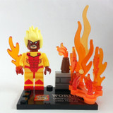 JR136 Human Torch Figure Single Sale Galactus Building Blocks Marvel Fantastic Four Superhero Sets Models Toys