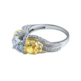 JQUEEN Brand Jewelry 1.25ct Cubic Zirconia Stone Skull Ring 925 Sterling Silver Rings for Women set Wedding Engagement Jewelry JQUEEN Brand Jewelry 1.25ct Cubic Zirconia Stone Skull Ring 925 Sterling Silver Rings for Women set Wedding Engagement Jewelry