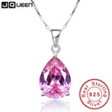 JQUEEN 925 Sterling Silver Jewelry set Mystic Topaz set Pink Water Drop Desgin Necklace Earring Ring sets Women Jewelry set JQUEEN 925 Sterling Silver Jewelry set Mystic Topaz set Pink Water Drop Desgin Necklace Earring Ring sets Women Jewelry set