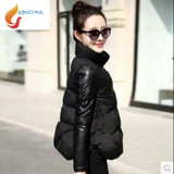 JQNZHNL 2017 Women Winter Cotton-padded Coats New Fashion Casual Large Size Down Cotton Jackets Short Autumn Women Jackets AD181