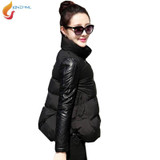 JQNZHNL 2017 Women Winter Cotton-padded Coats New Fashion Casual Large Size Down Cotton Jackets Short Autumn Women Jackets AD181