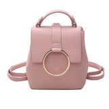 JOYPESSIE women leather backpack zipper big shoulder bag simple school bags for girls multifunction new female backpack