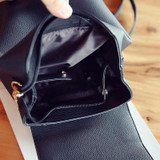 JOYPESSIE women leather backpack zipper big shoulder bag simple school bags for girls multifunction new female backpack