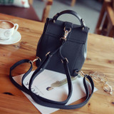 JOYPESSIE women leather backpack zipper big shoulder bag simple school bags for girls multifunction new female backpack
