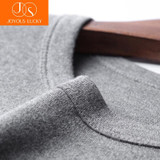 JOYOUS LUCKY Men's Cotton Thin Section Thermal Underwear Men Long Johns Cotton Suit Round Neck Youth Underwear Sets Foundation