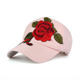 JOYMAY Spring New Fashion Women Baseball cap with Flower Embroidery Adjustable Leisure Casual Snapback HAT B444