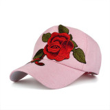 JOYMAY Spring New Fashion Women Baseball cap with Flower Embroidery Adjustable Leisure Casual Snapback HAT B444