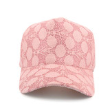 Joymay 2017 Spring New Women Lace Fabric Baseball cap Adjustable Fashion Leisure Casual Snapback HAT B413