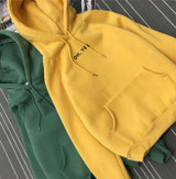 JOYINPARTY 2017 Autumn Winter Oversized Women Hoodies Plus Size Black White Yellow Hooded Fleece Warm Cropped Hoodie Sweatshirt
