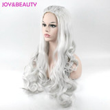 JOY&amp;BEAUTY Synthetic Hair Long Wavy Wig Game of Thrones Daenerys Targaryen Cosplay Wig High Temperature Fiber Hair Wig