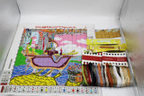 JOY SUNDAY,Needlework,DIY DMC Cross stitch,Sets For Embroidery kit Leisure and entertainment home decoration Counted Cross